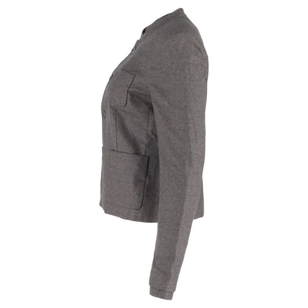 Joseph Buttoned Jacket In Grey Wool - image 2